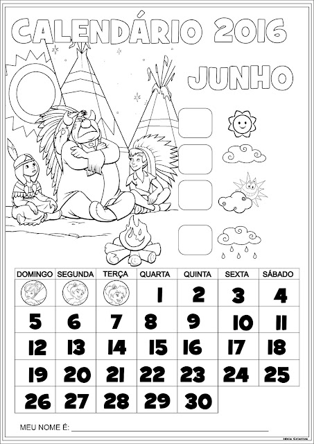 Calendários Peter Pan 2016 para Imprimir Com Numeração