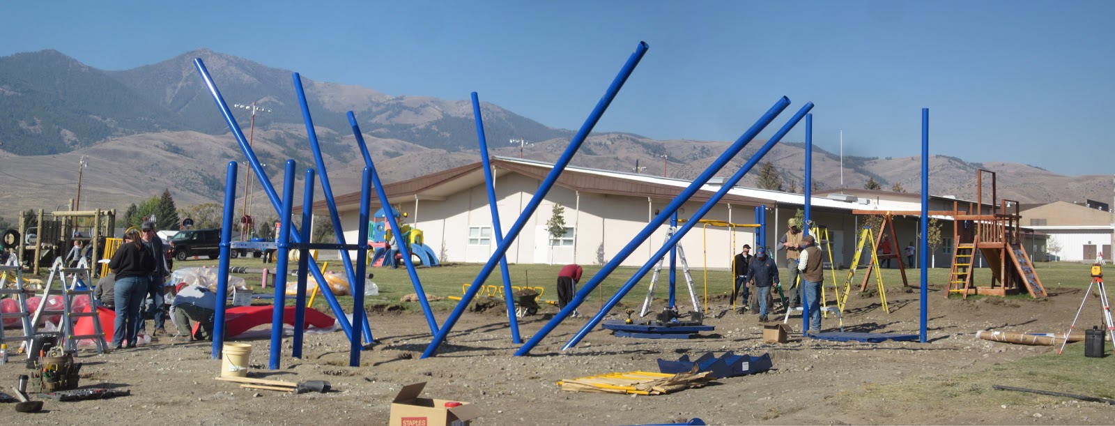 Mackay, Idaho 83251 Mackay Elementary School Playground Equipment