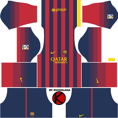 Barcelona Kits 2013/2014 - Dream League Soccer