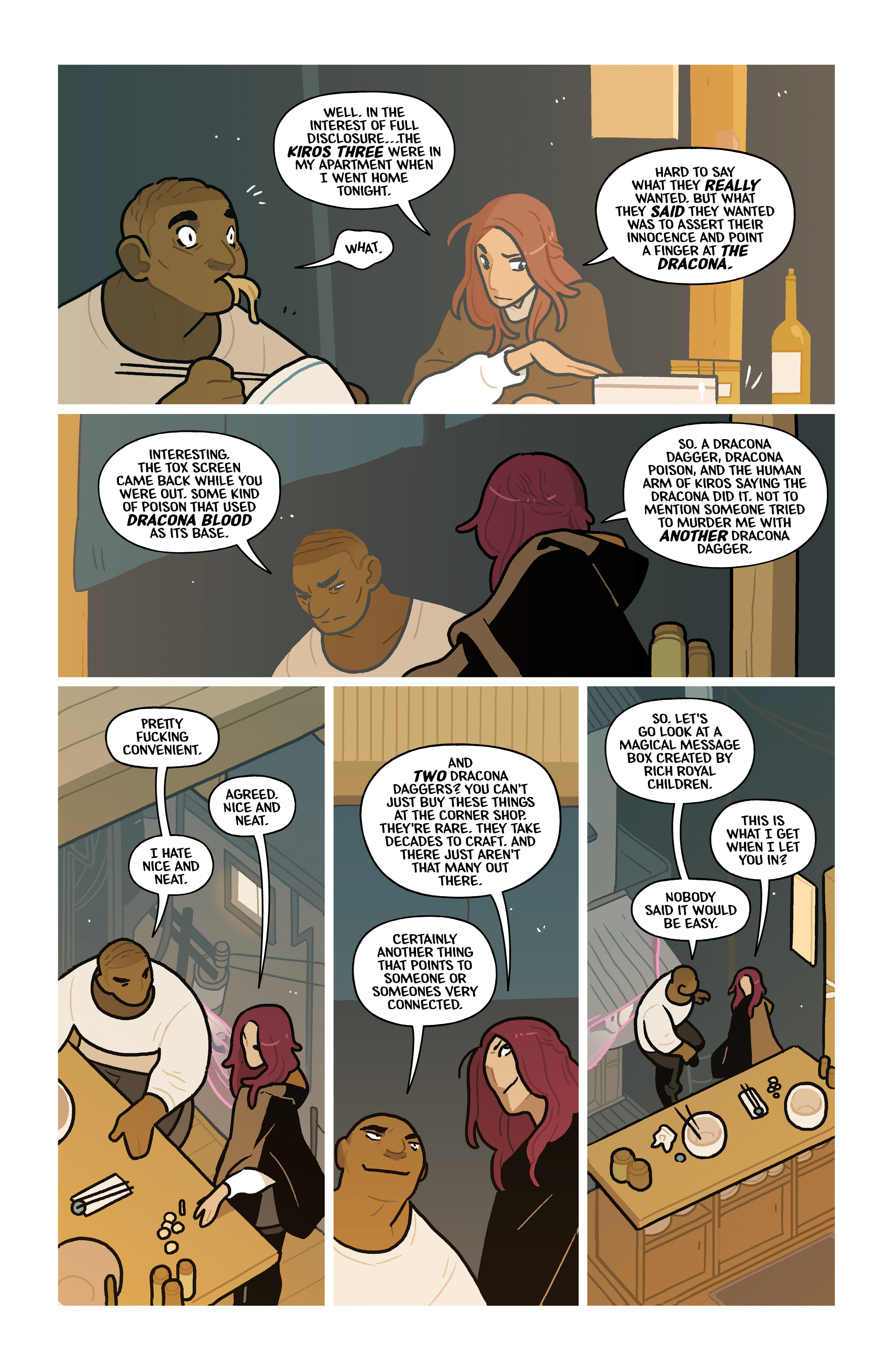 Read online Black Cloak comic -  Issue #3 - 7