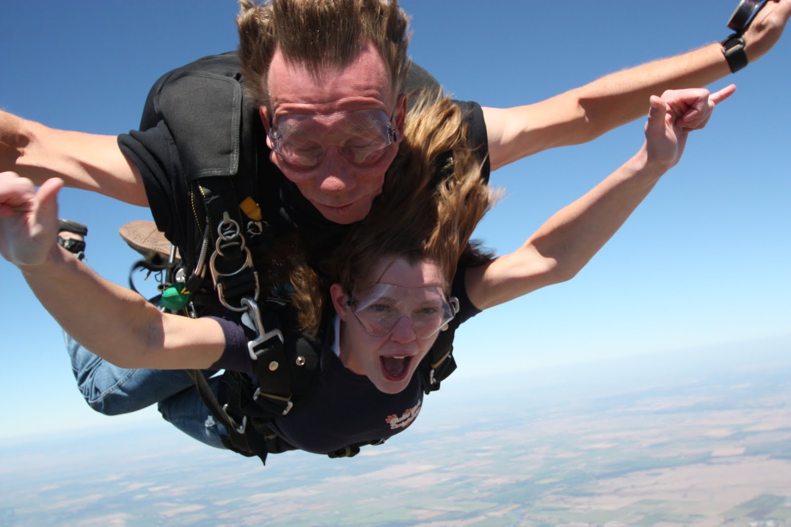 The Adventures of Helly and Lizzy "We went skydiving" you know the Tim