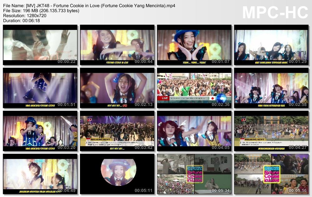 JKT48 Fortune Cookie in Love (Fortune Cookie Yang Mencinta) MUSIC