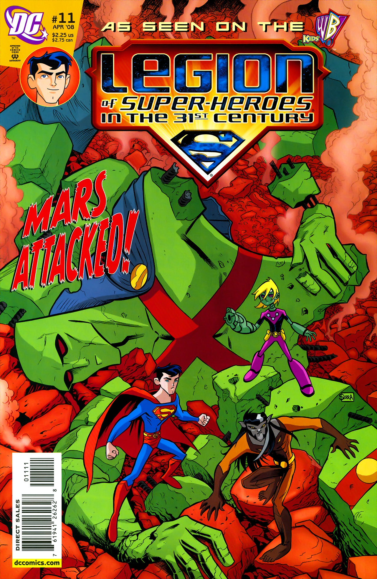 Read online The Legion of Super-Heroes in the 31st Century comic -  Issue #11 - 1