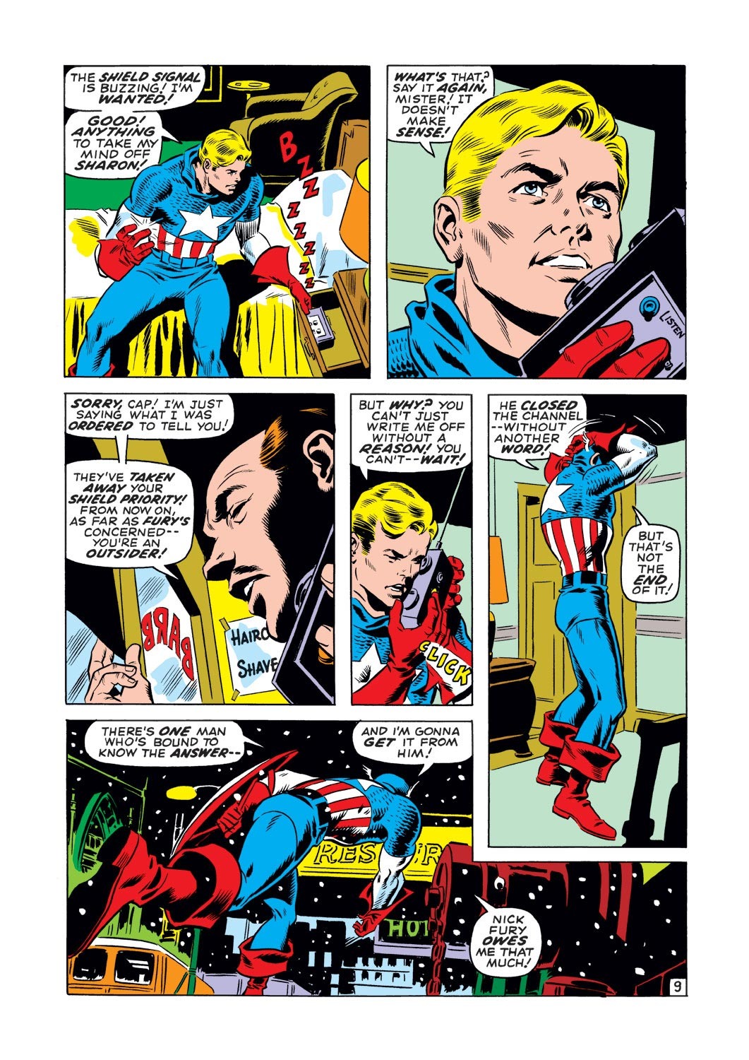 Captain America (1968) Issue #127 #41 - English 10