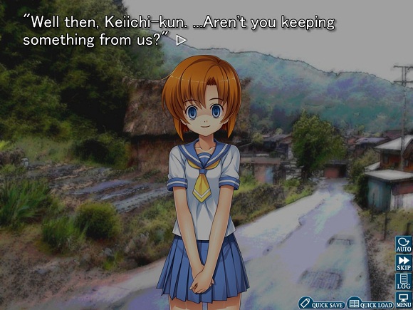 Higurashi When They Cry: Ch2 Watanagashi screenshot 2