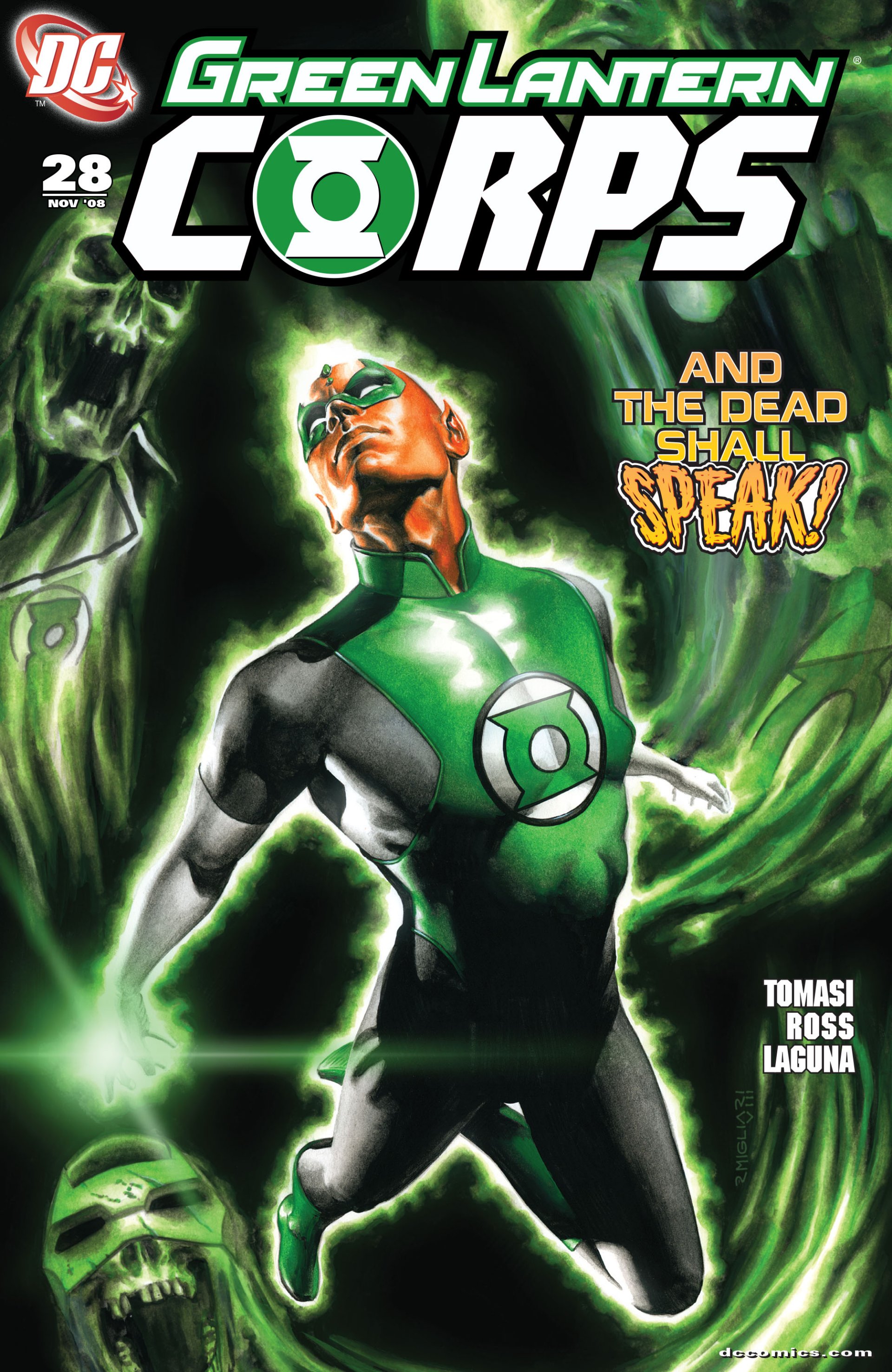 Read online Green Lantern Corps (2006) comic -  Issue #28 - 1