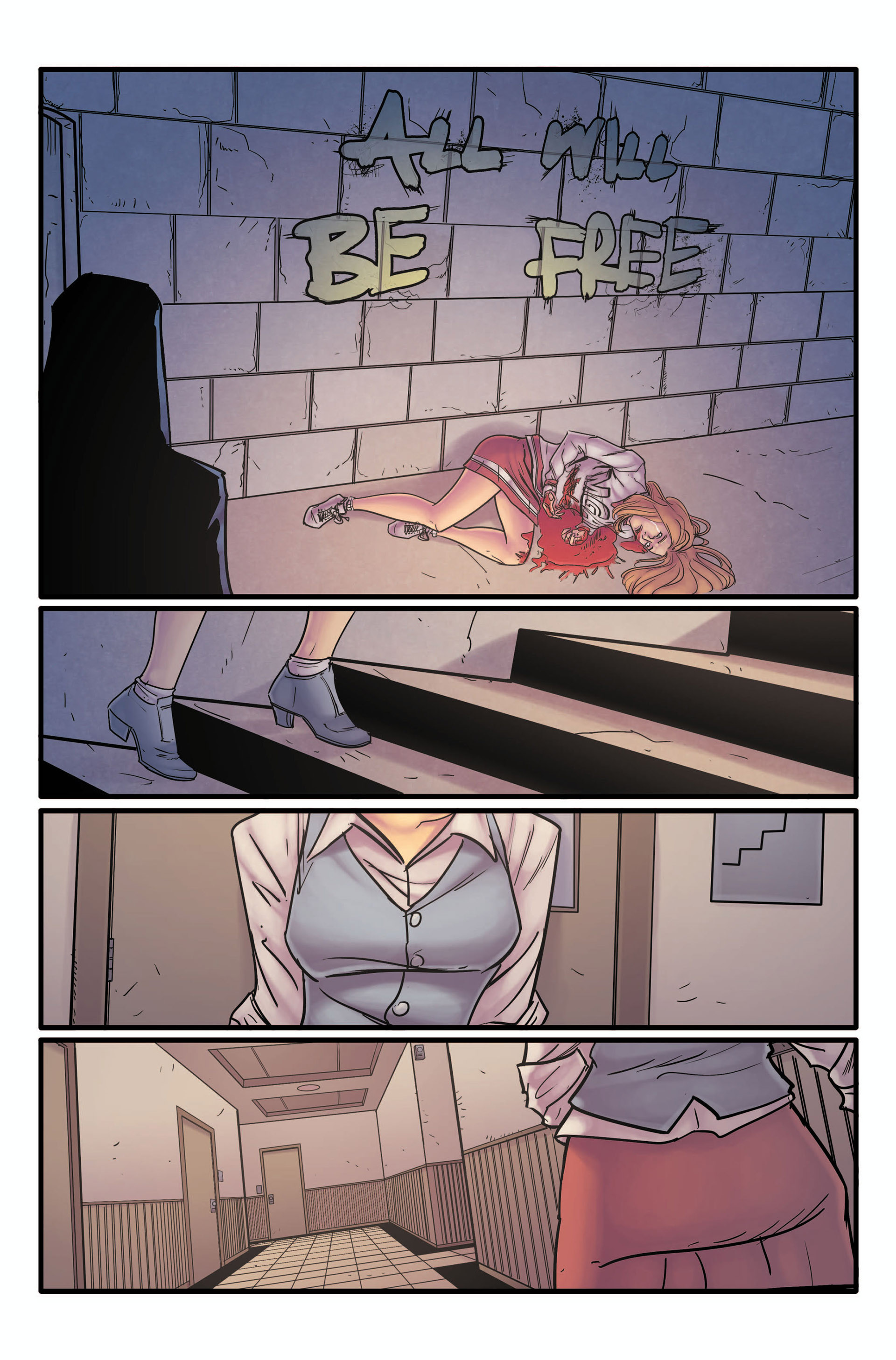 Read online Morning Glories comic -  Issue #7 - 27