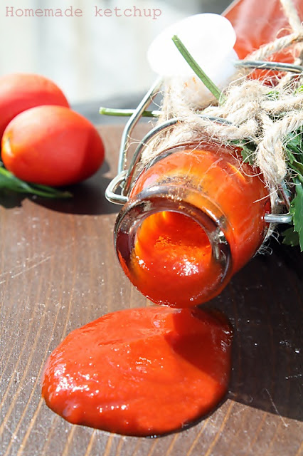 Ketchup bio facut in casa