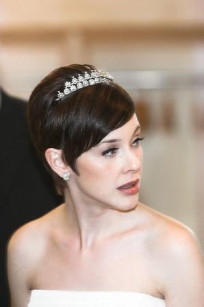 wedding veils for short hair | Wedding Hairstyles With Veil