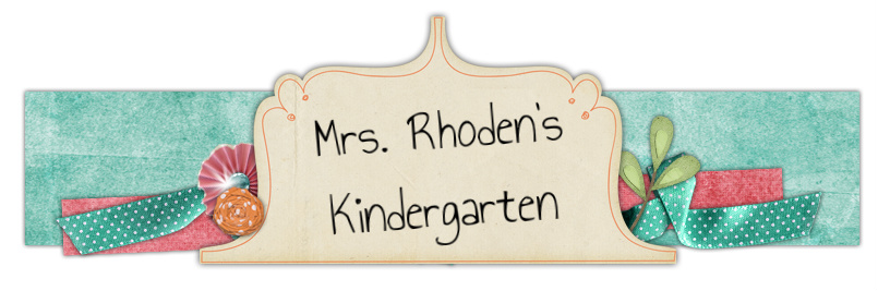 Mrs. Rhoden's Kindergarten