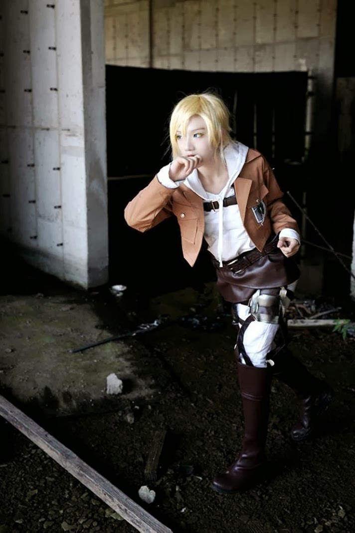 animegirlsfantasi: Annie Leonhart Cosplay by Miyuko
