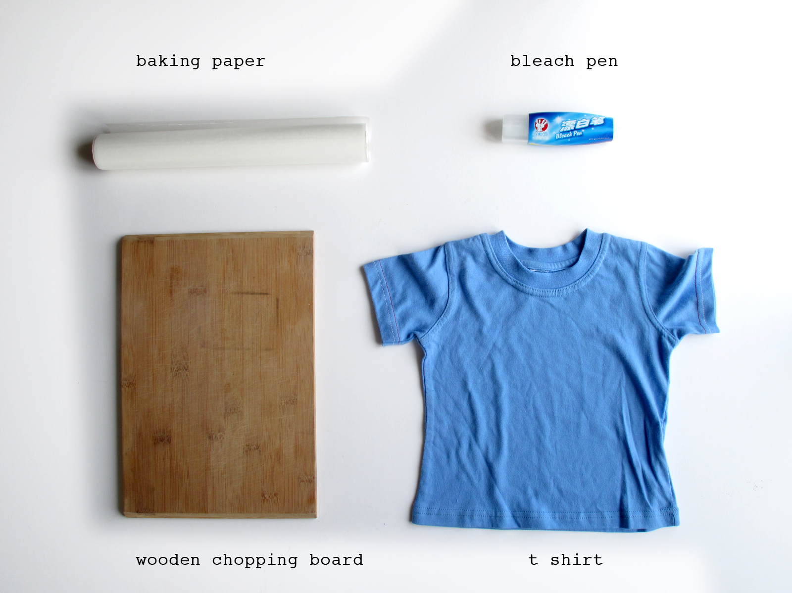 The Academy of Gentle Arts bleach pen fabric design