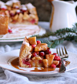 Christmas Pie with Rum Gingerbread Caramel