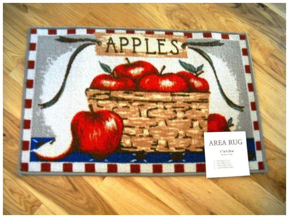 19 Apple Kitchen Rugs 1 