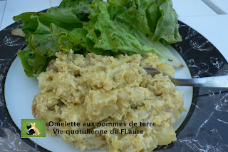 Vie quotidienne de FLaure: Omelette aux pommes de terre