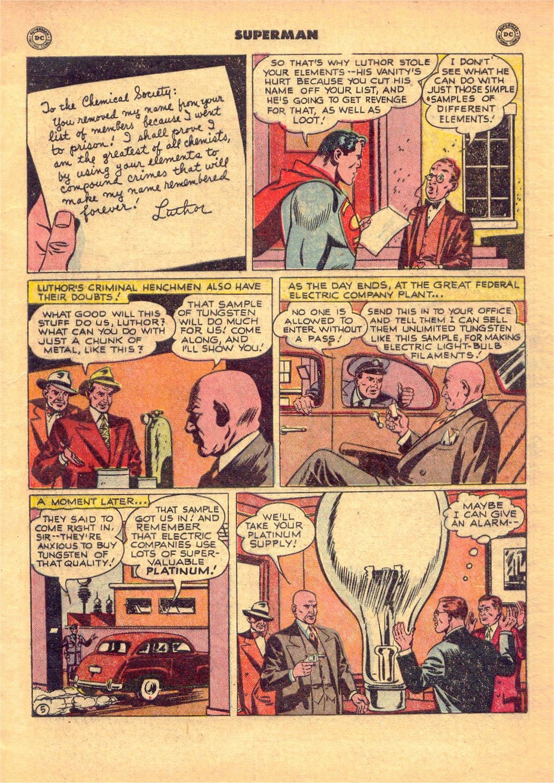 Read online Superman (1939) comic -  Issue #68 - 6