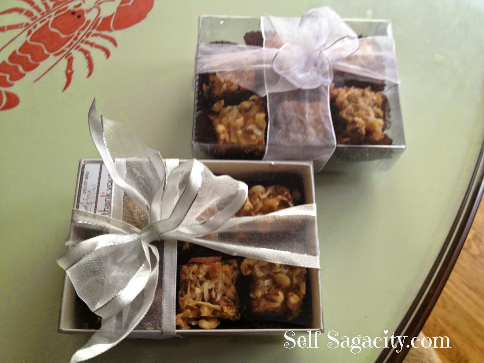 Reuse Empty Card Boxes to Store Homemade Treats
