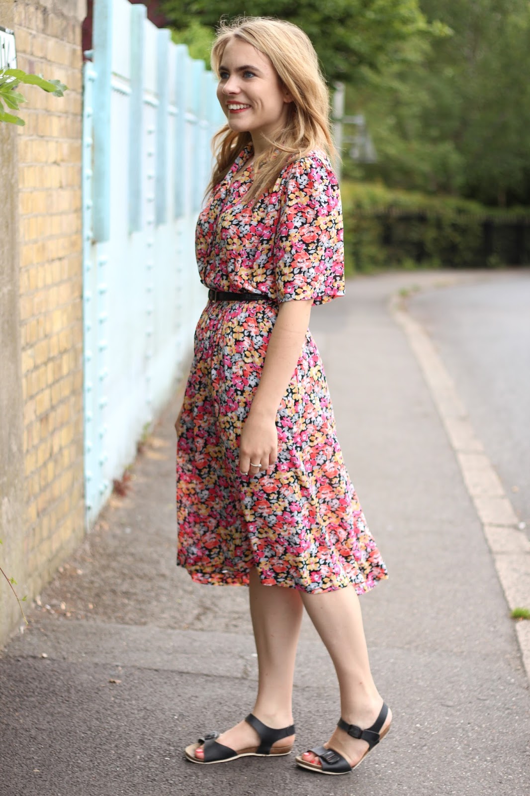 Paloma in Disguise: A Charity Shop Dress For The Sunshine