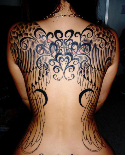 Modern day works of art thanks to Angel Wings Tattoo web site