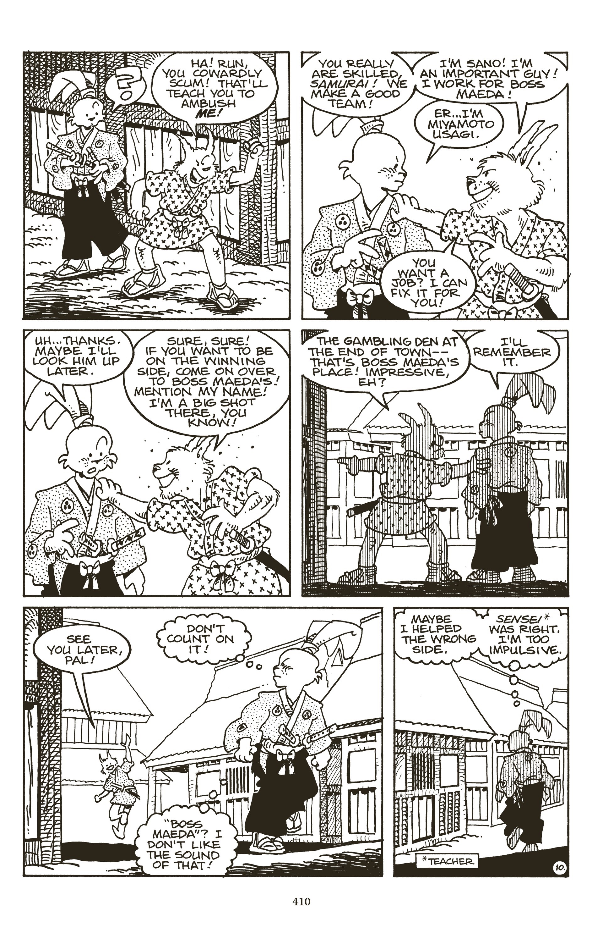 Read online The Usagi Yojimbo Saga (2021) comic -  Issue # TPB 3 (Part 5) - 5