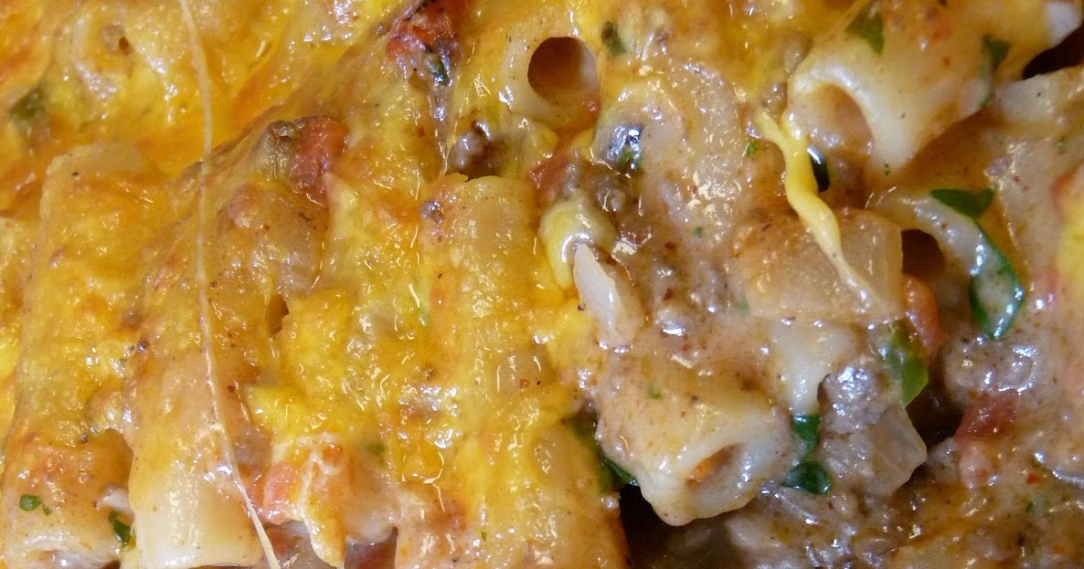 FOOD AND COOK Rachael Ray's Southwestern Chili Con Queso Pasta Bake