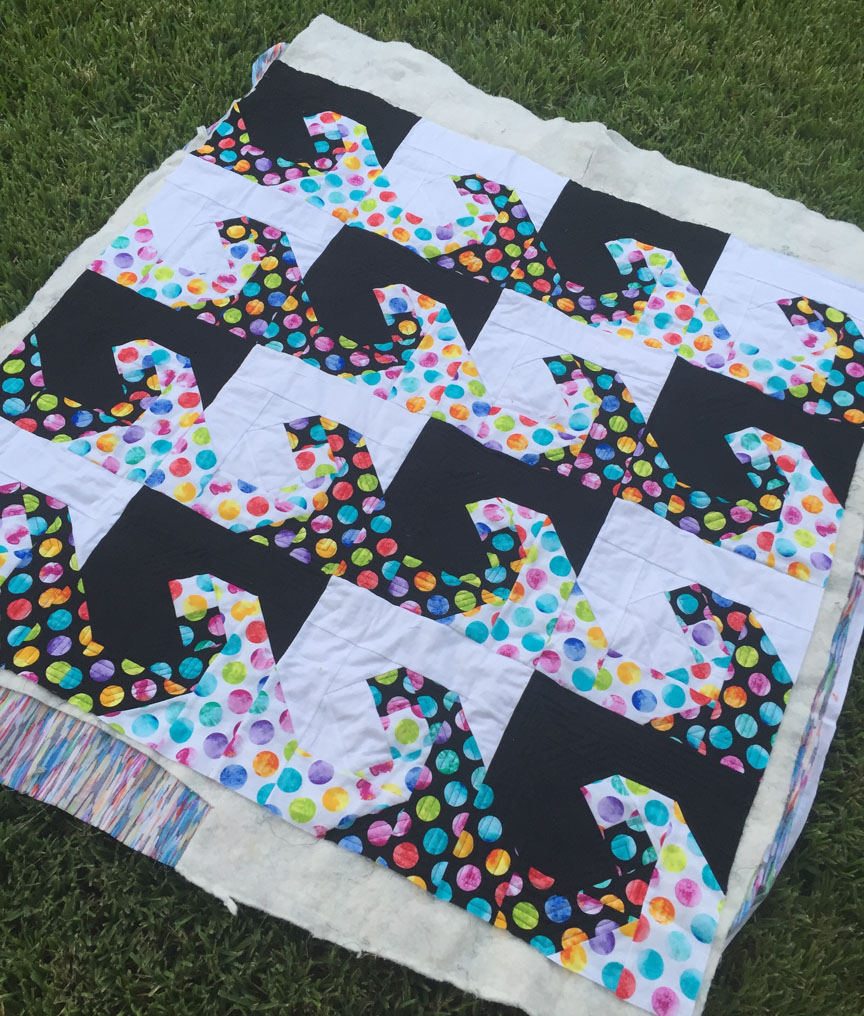 Quilty Zest Time to finish my Rolling Waves quilt!