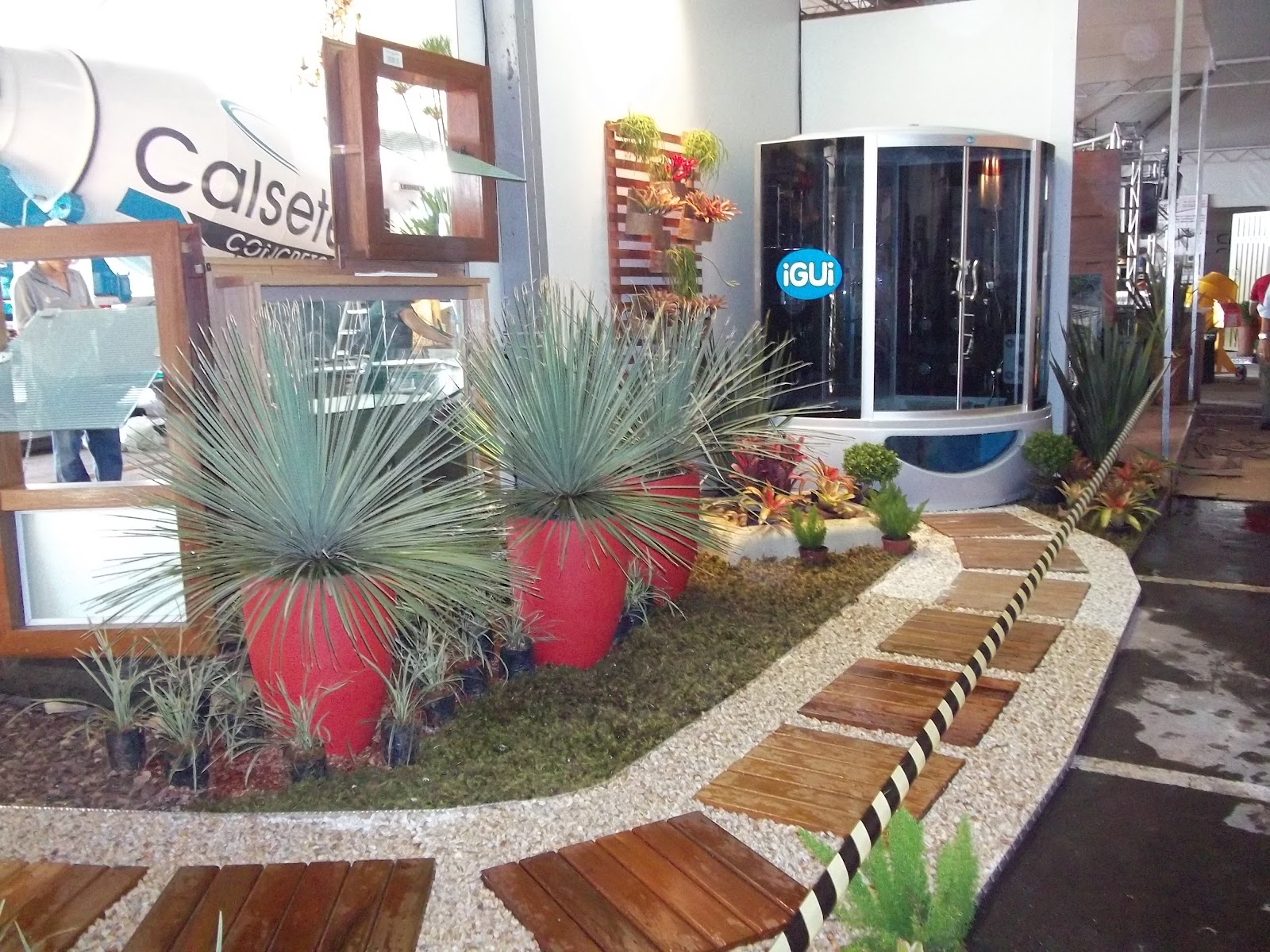 Roberto Paisagismo Projeto Paisagistico na feira de construção civil