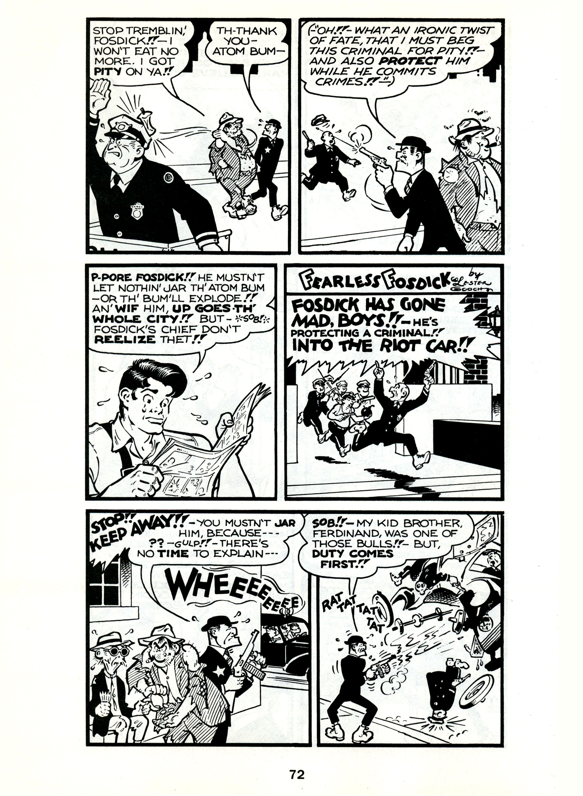 Read online Fearless Fosdick comic -  Issue # TPB - 73