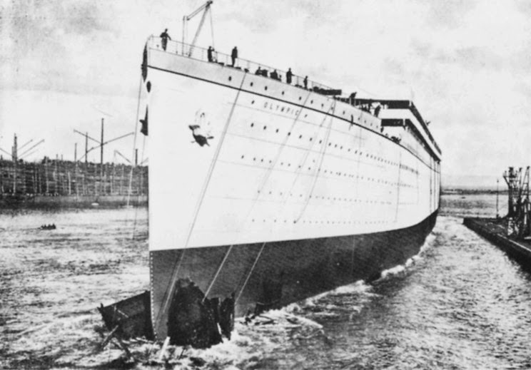 TITANIC History's Most Famous Ship Timeline Article Olympic is Launched!