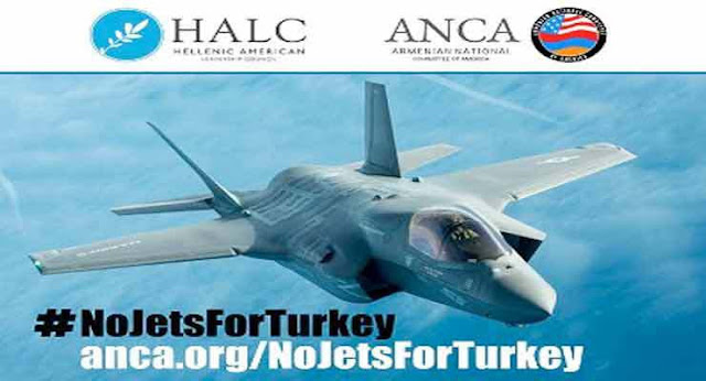 Armenios y griegos piden bloquear venta de aviones F-35 a Turquía