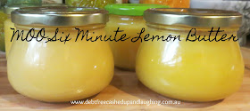 MOO Six Minute Lemon Butter Quick economical frugal and easy this lemon butter recipe is in the Cheapskates Club Recipe File