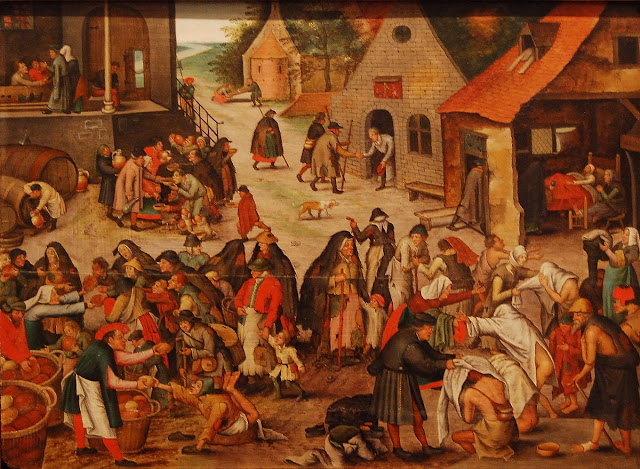 Bruegel le jeune – les sept actes de charité
