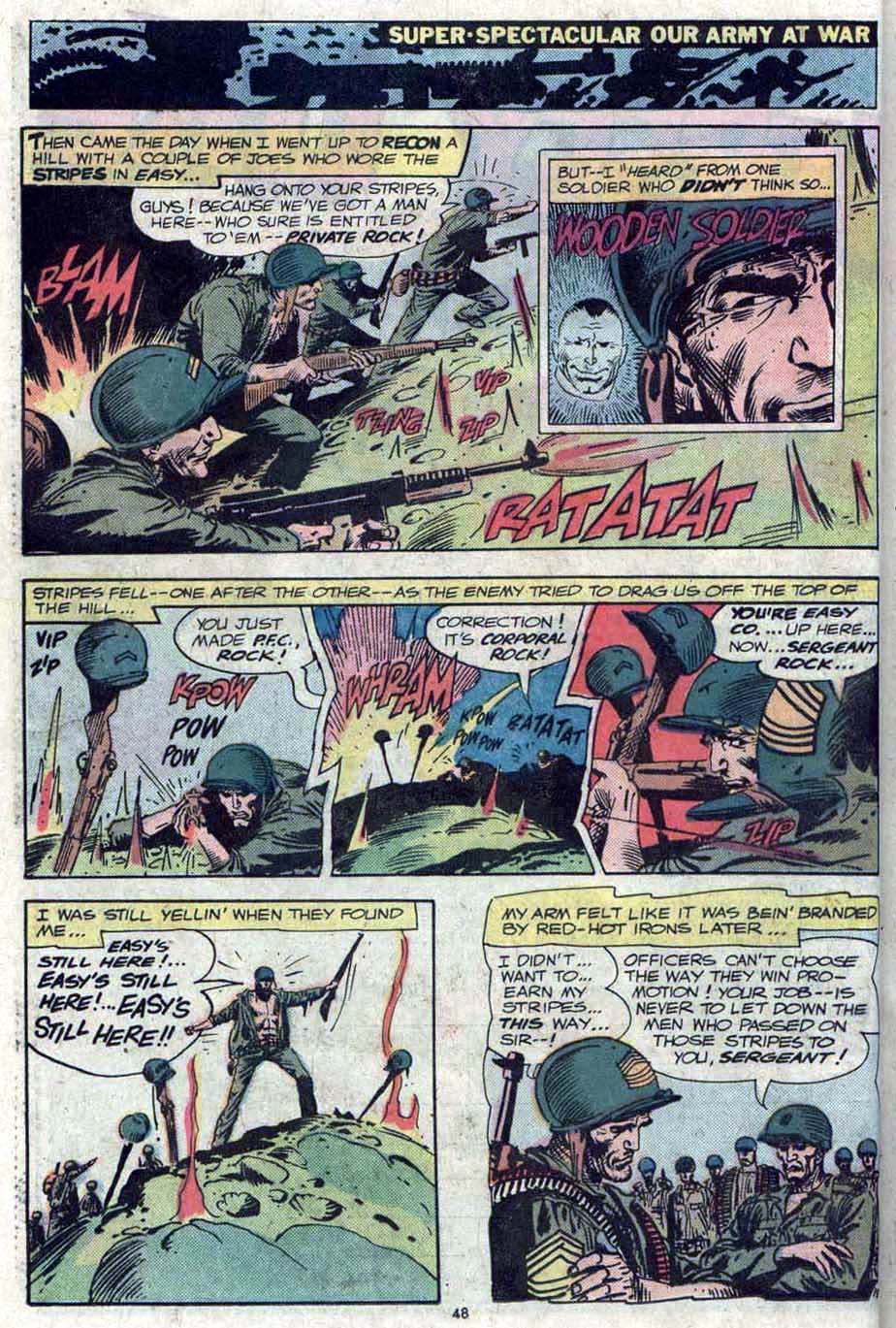 Read online Our Army at War (1952) comic -  Issue #275 - 46