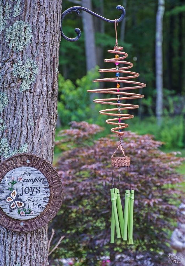 How to Make a Coiled Copper Wind Chimes / The Beading Gem