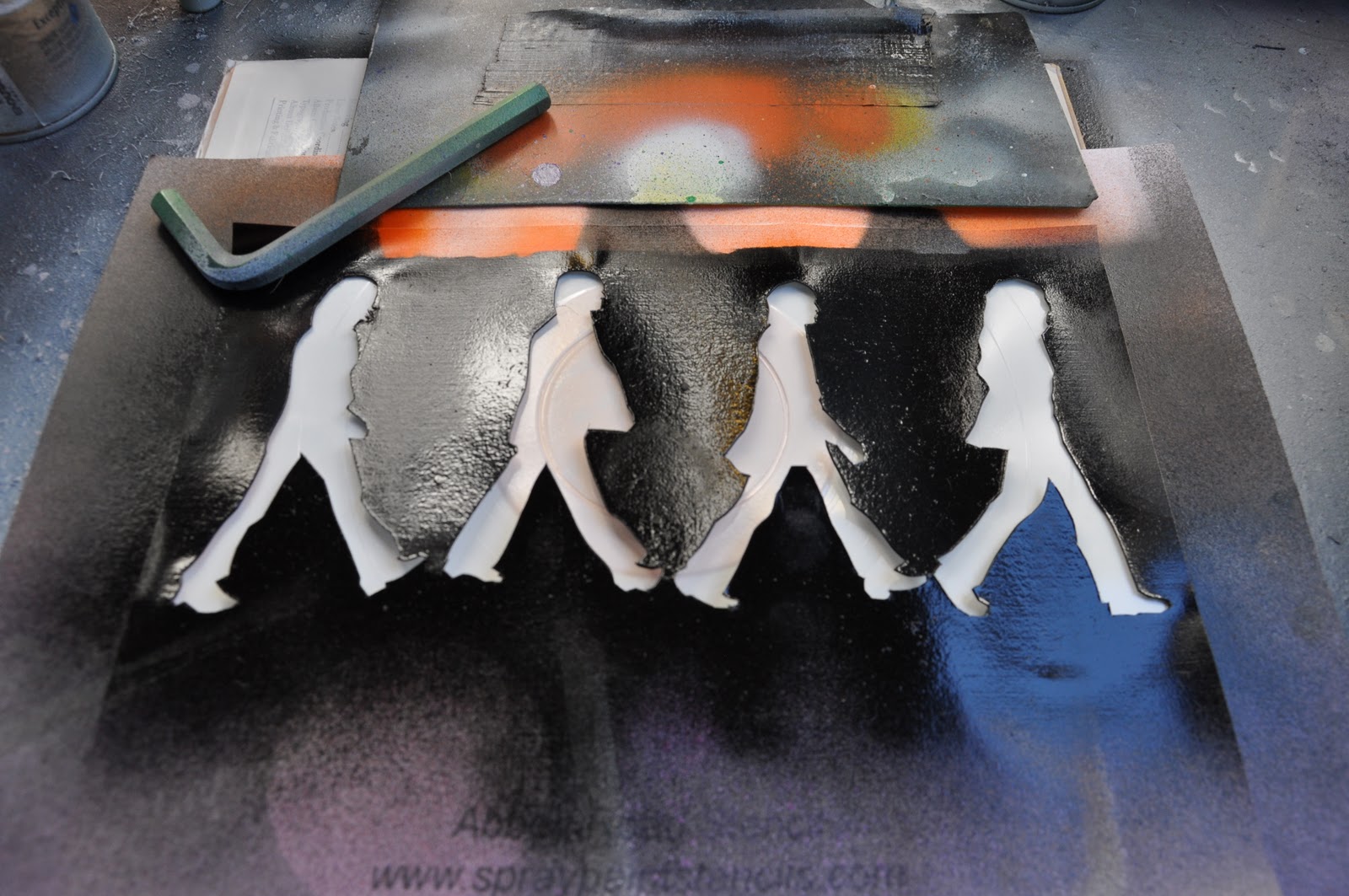 Off The Walls: Spray Painted Records