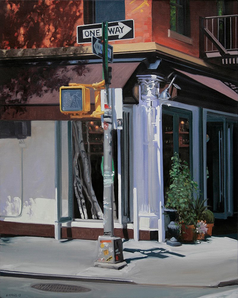 realistic paintings of new york
