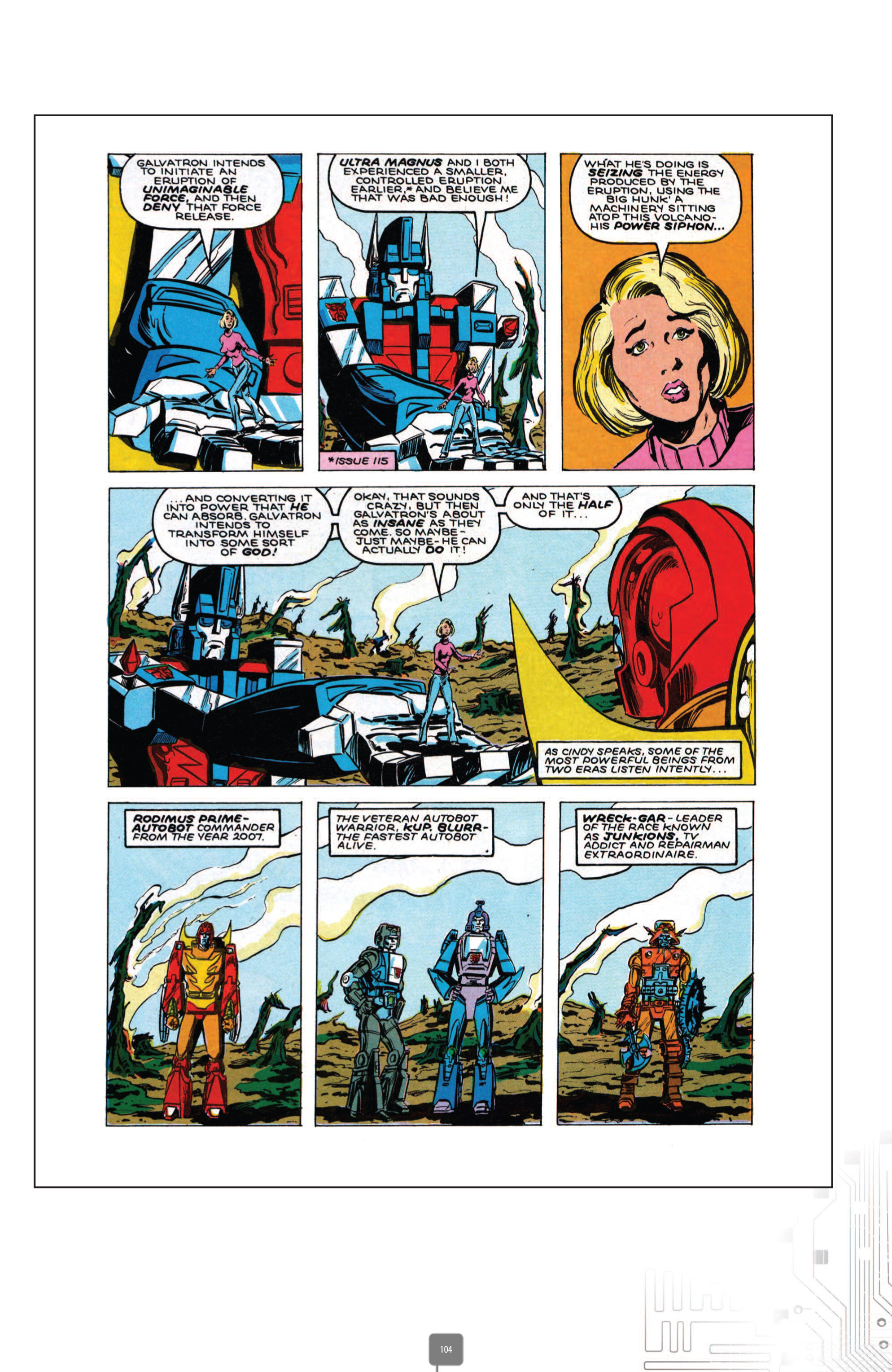 Read online The Transformers Classics UK comic -  Issue # TPB 4 - 104