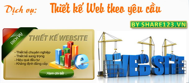 Dịch vụ thiết kế Web theo yêu cầu