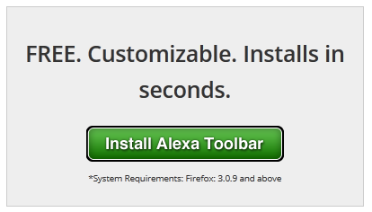 klik tombol pemasangan alexa toolbar
