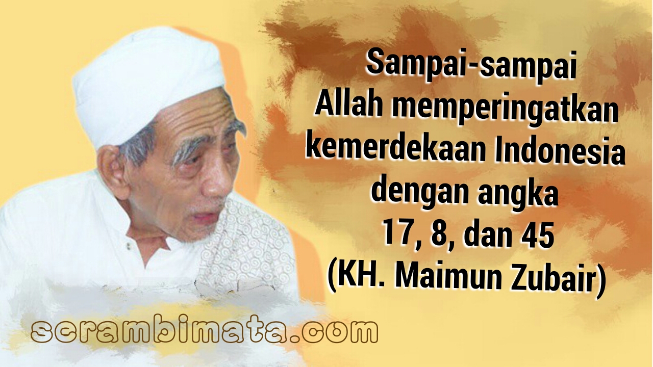 Ini Dawuh Kh Maimun Zubair Yang Dicatat Santrinya