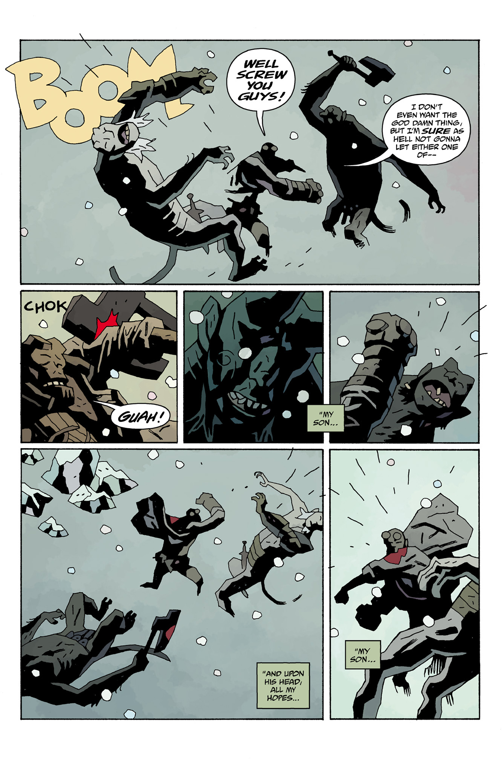 Read online Hellboy In Hell comic -  Issue # _TPB 1 - 62