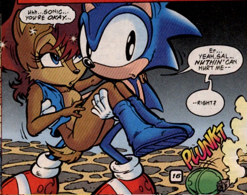 Hedgehogs Can't Swim: THE 1999 SONIC THE HEDGEHOG COMIC BEST/WORST
