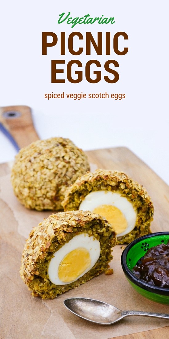 Vegetarian Picnic Eggs Tinned Tomatoes