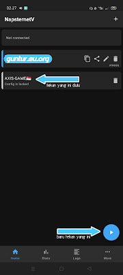 Menghubungkan napsternetv Menu hubungkan napsternetv ke internet gratis