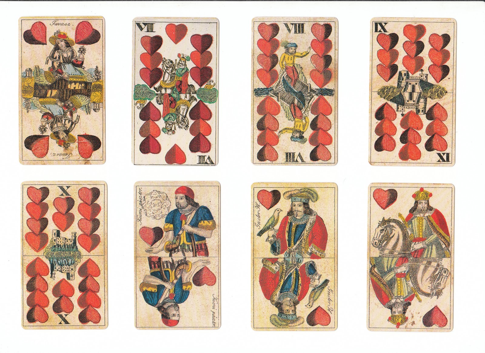 Playing cards and their history 16 EUROPEAN STANDARD PLAYING CARDS