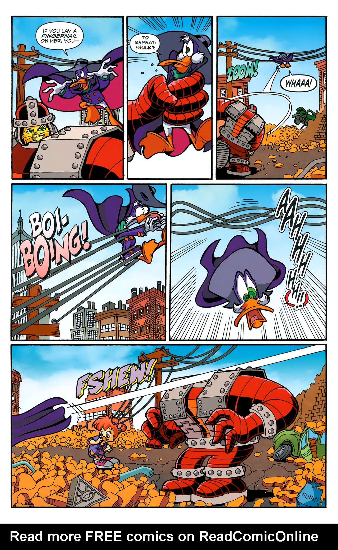 Read online Darkwing Duck comic -  Issue #14 - 21