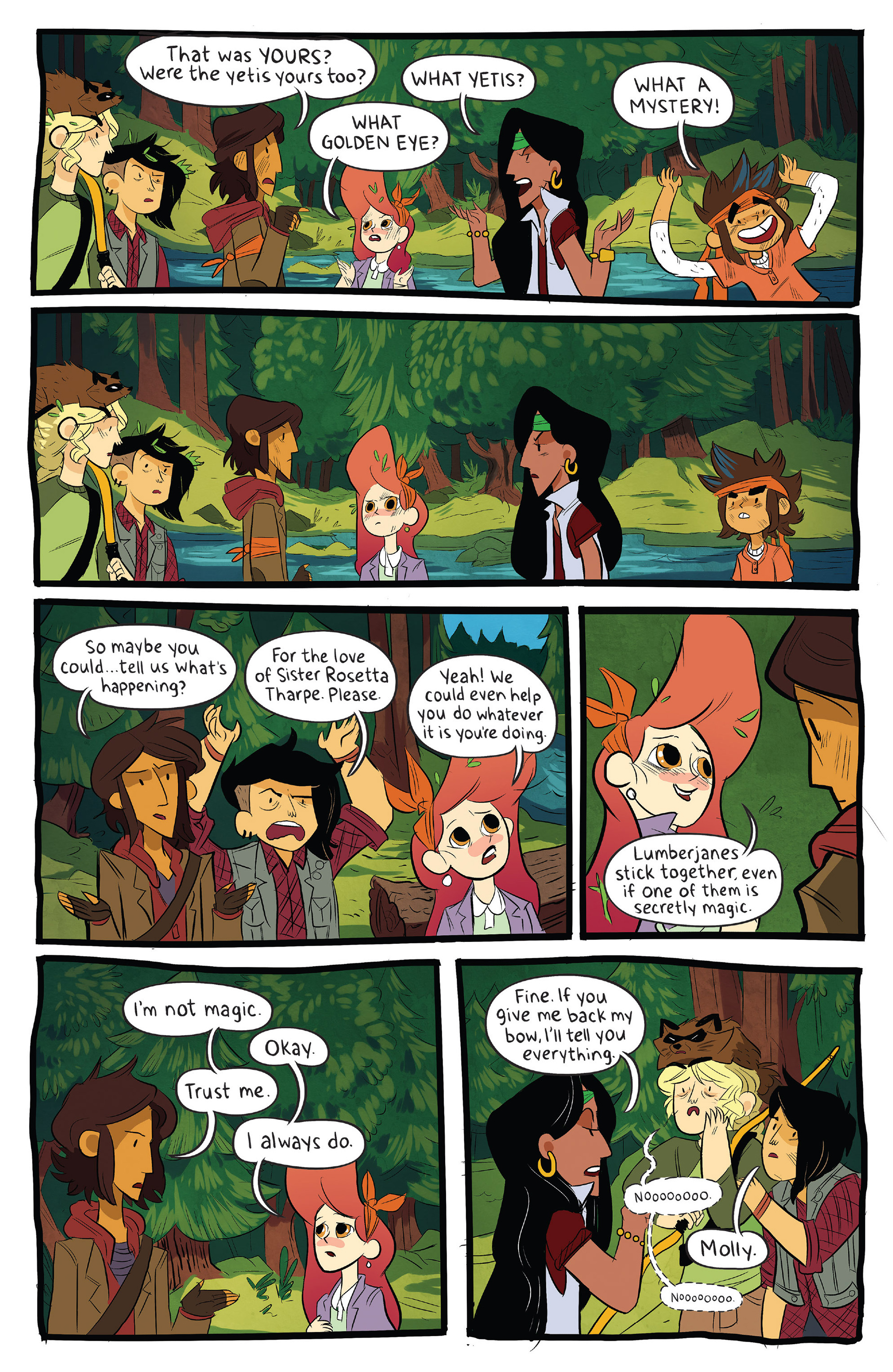 Read online Lumberjanes comic -  Issue #6 - 23