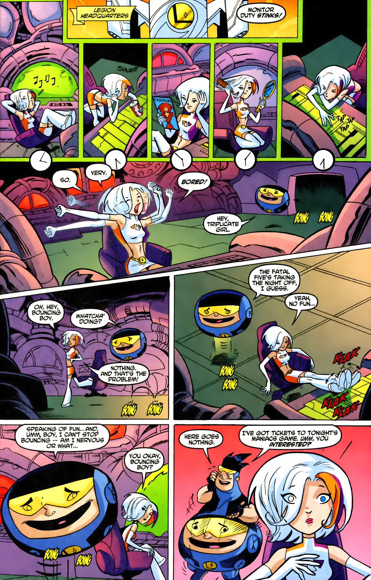 The Legion of Super-Heroes in the 31st Century issue 8 - Page 2