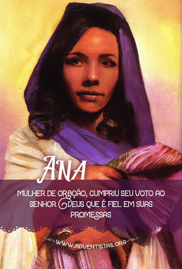 Mulher Virtuosa Mulhers da Biblia Ana Mulher Virtuosa Mulhers da Biblia Ana