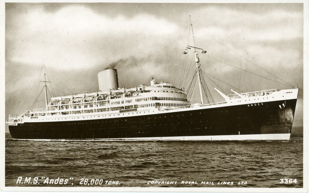 HISTORY the ROYAL MAIL STEAM PACKET COMPANY sailing the South Atlantic